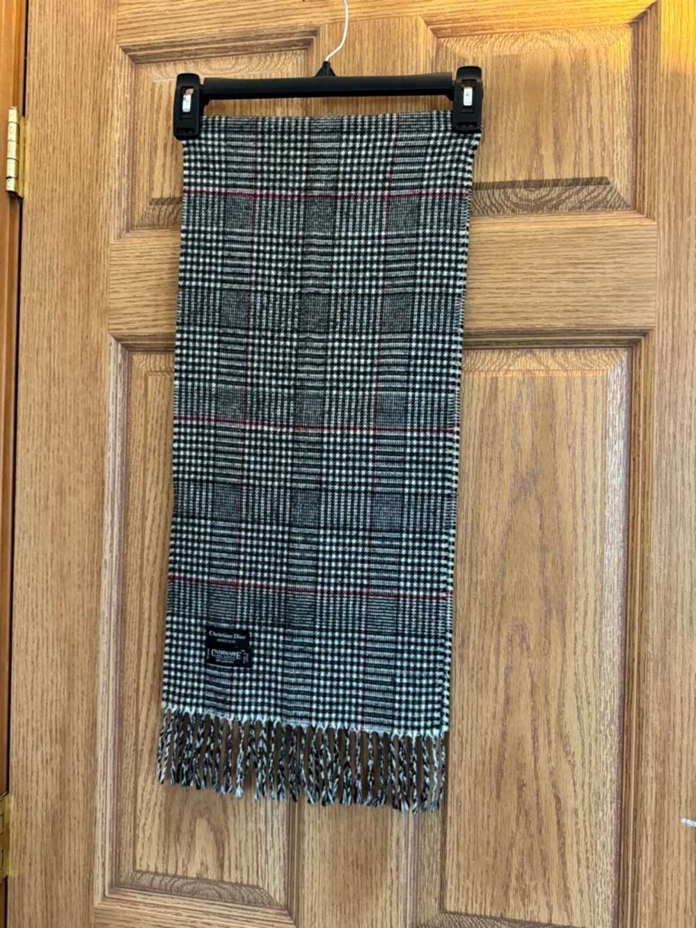 Christian Dior Monsieur Scarf - Vintage Glen Plaid